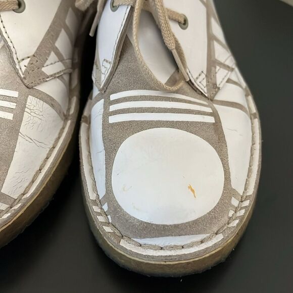 CLARKS Originals Desert Boots 'PATTERNITY' England Ltd Ed Womens, Size 6 - Picture 3 of 15